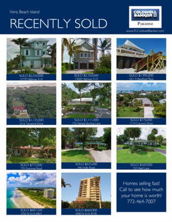 2017 Vero Beach Island Year End Real Estate Market Report